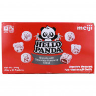 Meiji Hello Panda Biscuits with Chocolate Flavored Filling 840g 